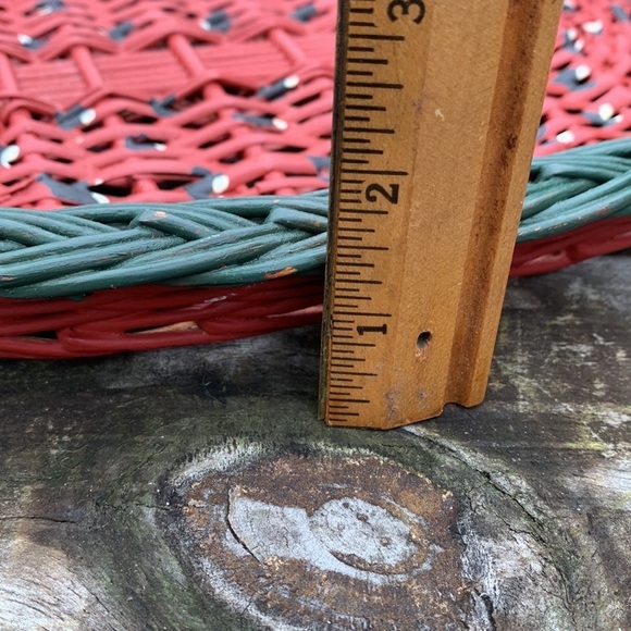 Watermelon Wicker Serving Tray - Picture 8 of 8